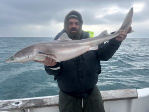 Dean Bailey with a Spurdog of 15lb 9oz