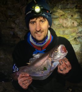 Danny Hoyle with a Pouting of 2lb 1oz