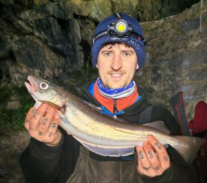 Danny Hoyle with a Whiting of 1lb 11oz