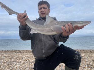 Josh Clark with a Smoothhound of 7lb 0oz