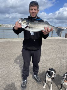 Josh Clark with a Bass of 4lb 13oz