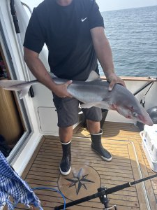 David Lowther with a Spurdog of 20lb 10oz