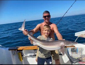 Jacob Dumbreck with a Spurdog of 16lb 4oz