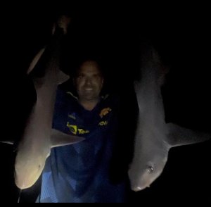 Adam Green with a Smoothhound of 11lb 6oz 8dr