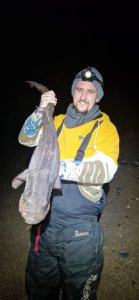 Danny Hoyle with a Bull Huss of 8lb 9oz